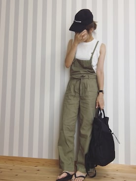 M𓅜さん（レディース・161cm）の夏コーディネート