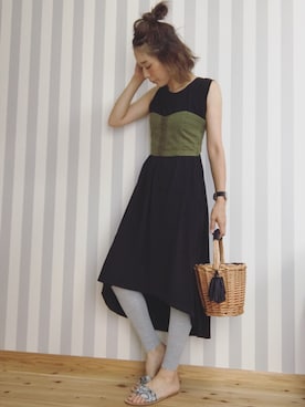 M𓅜さん（レディース・161cm）の夏コーディネート