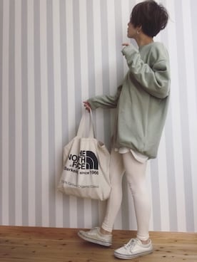 「Aco Design（アコデザイン）のアイテム」を使った、M𓅜さん（レディース・161cm）の冬コーディネート