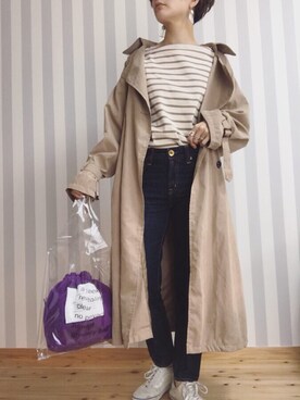 「KOBE LETTUCE」｜「アイテム（その他）」を使った、M𓅜さん（レディース・161cm）の冬コーディネート