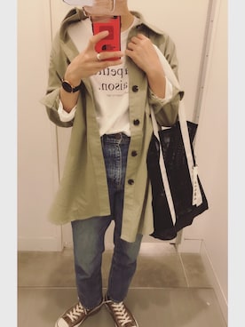 M𓅜さん（レディース・161cm）の春コーディネート