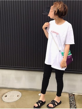 M𓅜さん（レディース・161cm）の夏コーディネート