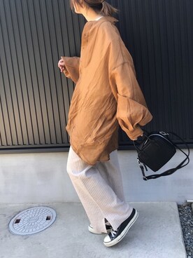 M𓅜さん（レディース・161cm）の冬コーディネート