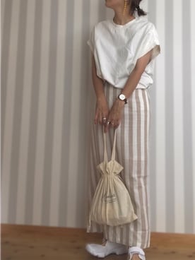 M𓅜さん（レディース・161cm）の夏コーディネート