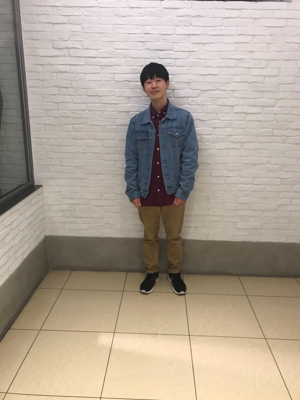 「秋冬コーデ、カジュアル、低身長、大学生」｜「GAPのアイテム（シャツ/ブラウス、その他）」を使った、takumi 타쿠미さん（メンズ・160cm）の秋コーディネートの1枚目の写真