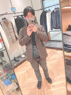 takumi 타쿠미さん（メンズ・161cm）の冬コーディネート
