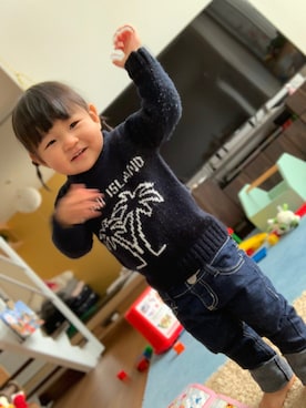 mioliさん（キッズ・80cm）の秋コーディネート