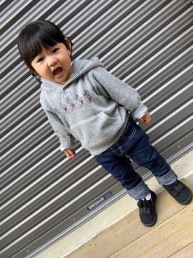 mioliさん（キッズ・80cm）の秋コーディネート