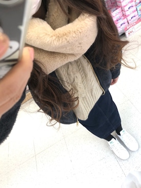 ななここさん（レディース・158cm）の冬コーディネート