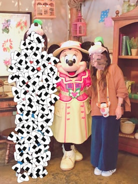 「ハロウィン」｜「アイテム（腕時計）」を使った、ななここさん（レディース・158cm）の秋コーディネート