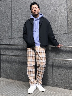 「PUBLIC TOKYO（パブリックトウキョウ）のアイテム（ミリタリージャケット）」を使った、utkai1205さん（メンズ・175cm）の春コーディネート