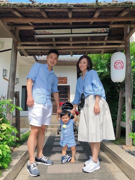 「familytrip」｜徐棠さん（レディース・163cm）の夏コーディネート