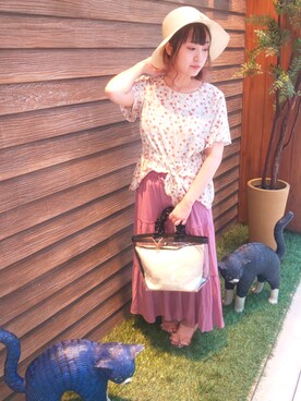 じゅんなさん（レディース・156cm）の春コーディネート