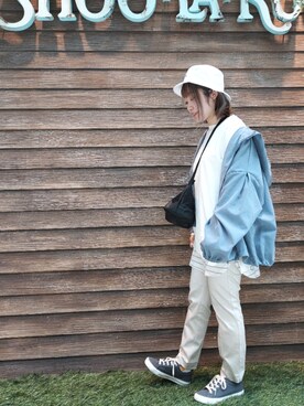 じゅんなさん（レディース・156cm）の春コーディネート