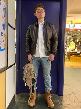 jojiavirexさん（メンズ・173cm）の冬コーディネート