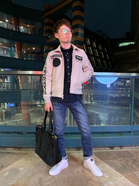 jojiavirexさん（メンズ・173cm）の冬コーディネート