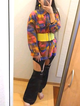 「claire's（claire's）のアイテム（アクセサリー）」を使った、RURUMIさん（レディース・155cm）の秋コーディネート