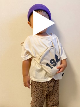 「息子服」｜はるかさん（キッズ・90cm）の秋コーディネート