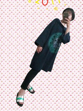 「HONEY（ハニー）のアイテム」を使った、Choosingさん（レディース・155cm）の春コーディネート