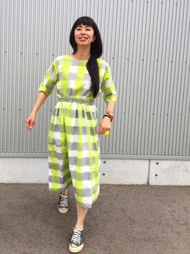 「オリジナル」｜「アイテム（その他）」を使った、アッコさん（レディース・162cm）の春コーディネート