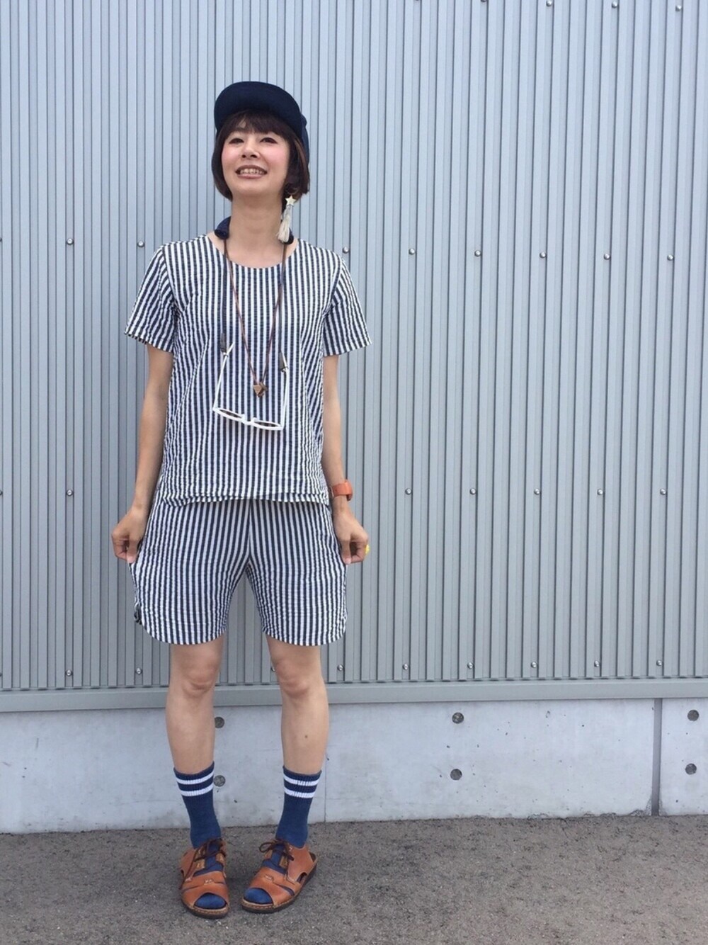 アッコ Evoluir Kanazawa Norahのtシャツ カットソーを使ったコーディネート Wamsi