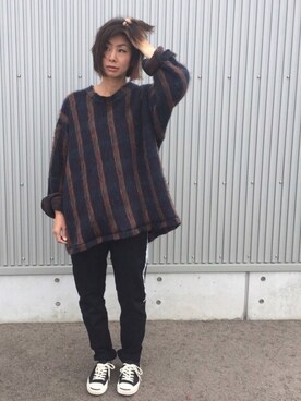 「静岡」｜「アイテム（その他）」を使った、アッコさん（レディース・162cm）の秋コーディネート