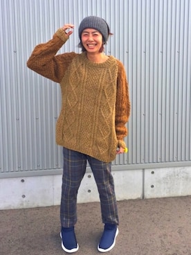 「静岡」｜「アイテム（その他）」を使った、アッコさん（レディース・162cm）の秋コーディネート