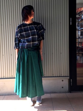 「ohta（オータ）のアイテム」を使った、アッコさん（レディース・162cm）の春コーディネート