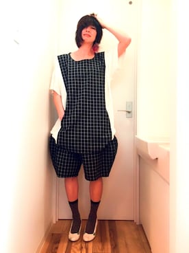「静岡」｜「アイテム（その他）」を使った、アッコさん（レディース・162cm）の春コーディネート