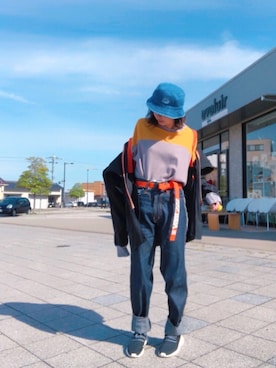 「静岡」｜「アイテム（その他）」を使った、アッコさん（レディース・162cm）の秋コーディネート
