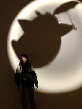 「mercibeaucoup,（メルシーボークー）のアイテム」を使った、アッコさん（レディース・162cm）の冬コーディネート