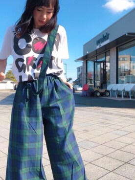 「静岡」｜「アイテム（その他）」を使った、アッコさん（レディース・162cm）の冬コーディネート