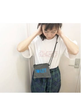 「静岡」｜「アイテム（その他）」を使った、アッコさん（レディース・162cm）の春コーディネート