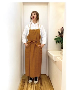 「ohta（オータ）のアイテム」を使った、アッコさん（レディース・162cm）の春コーディネート