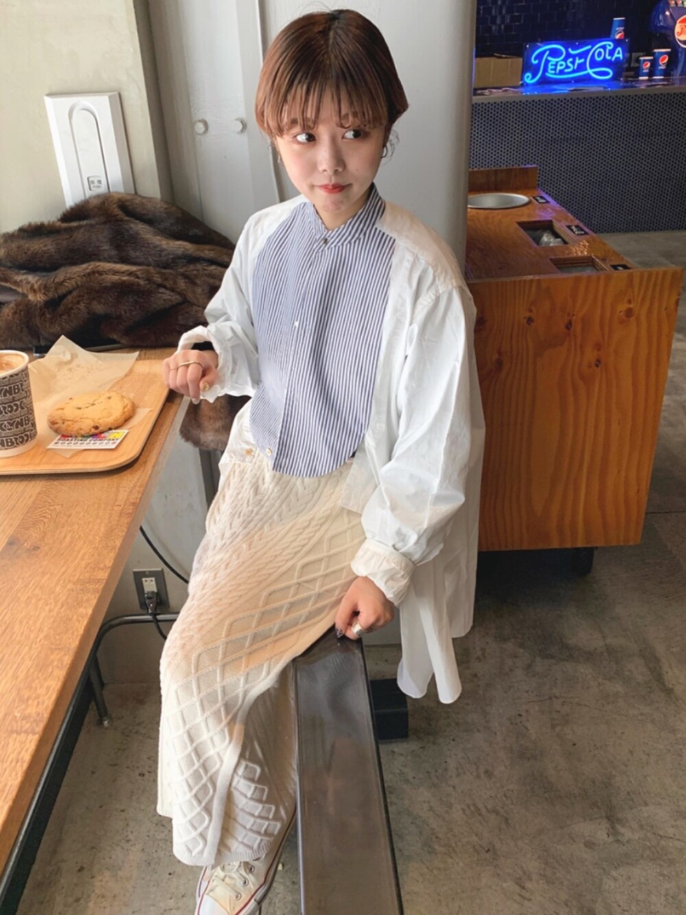 FREAK’S STORE 2way エコファージャケット FREAK'S STORE（フリークスストア）の「2WAYエコファー