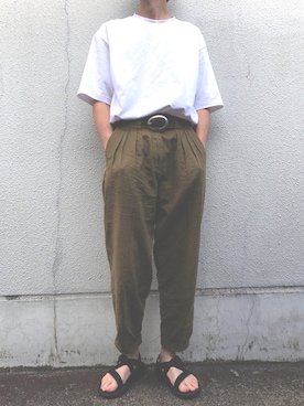 ナポリタン オンライン古着屋さん(メンズ・180cm)の夏コーディネート