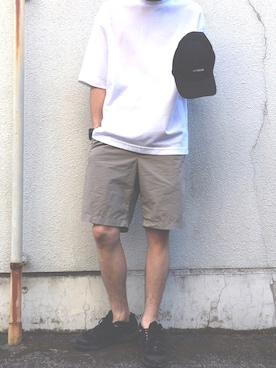 「SUUNTO（スント）のアイテム」を使った、ナポリタン　オンライン古着屋さん（メンズ・180cm）の夏コーディネート