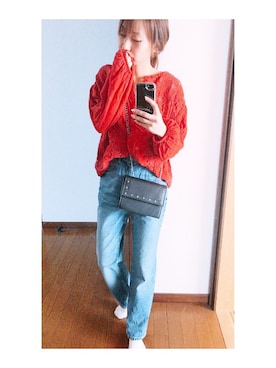 kana.iさん（レディース・158cm）の春コーディネート