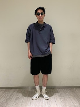 植田拓真さん（メンズ・174cm）の春コーディネート