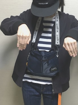 「wearhalloween2017」｜「アイテム（キャップ）」を使った、きょんさん（レディース・162cm）の秋コーディネート