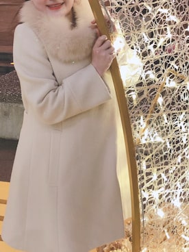 「JILL STUART（ジルスチュアート）のアイテム（ジャケット/アウター）」を使った、りかさん（レディース・157cm）の春コーディネート