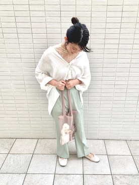 anpanさん（レディース・154cm）の春コーディネート