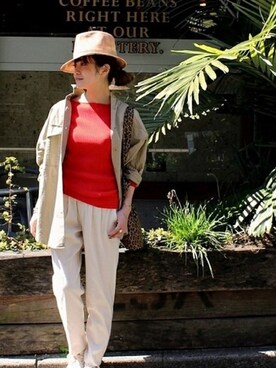 SANGUさん（レディース・160cm）の春コーディネート