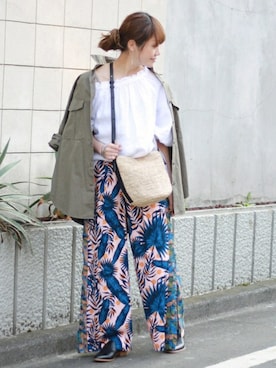 SANGUさん（レディース・160cm）の春コーディネート