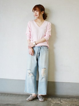 SANGUさん（レディース・160cm）の春コーディネート