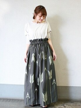 SANGUさん（レディース・160cm）の春コーディネート