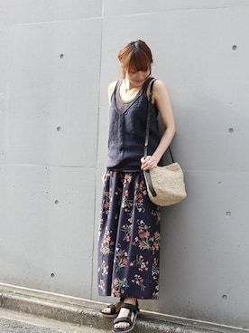 SANGUさん（レディース・160cm）の春コーディネート