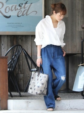 SANGUさん（レディース・160cm）の夏コーディネート