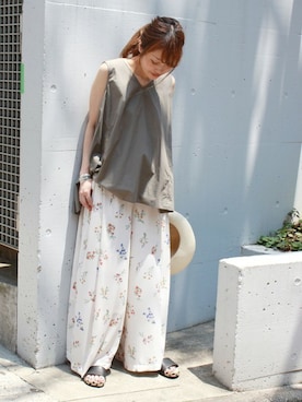 SANGUさん(レディース・160cm)の夏コーディネート