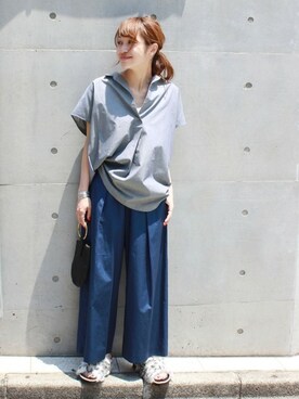 SANGUさん（レディース・160cm）の夏コーディネート